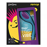 Remoji Diver Egg Vibe - Purple